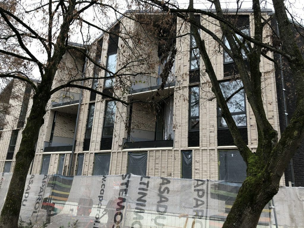 PAUPYS 1 etapas (Aukštaičių g. 4, 8) - Daugiabutis - statybų nuotraukos