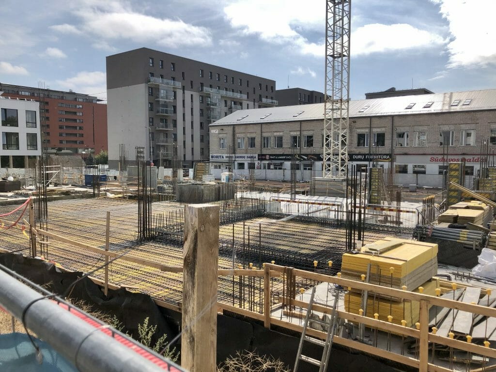 Žalgirio 112 (Žalgirio g. 112) - Biroju centrs - būvdarbu attēli