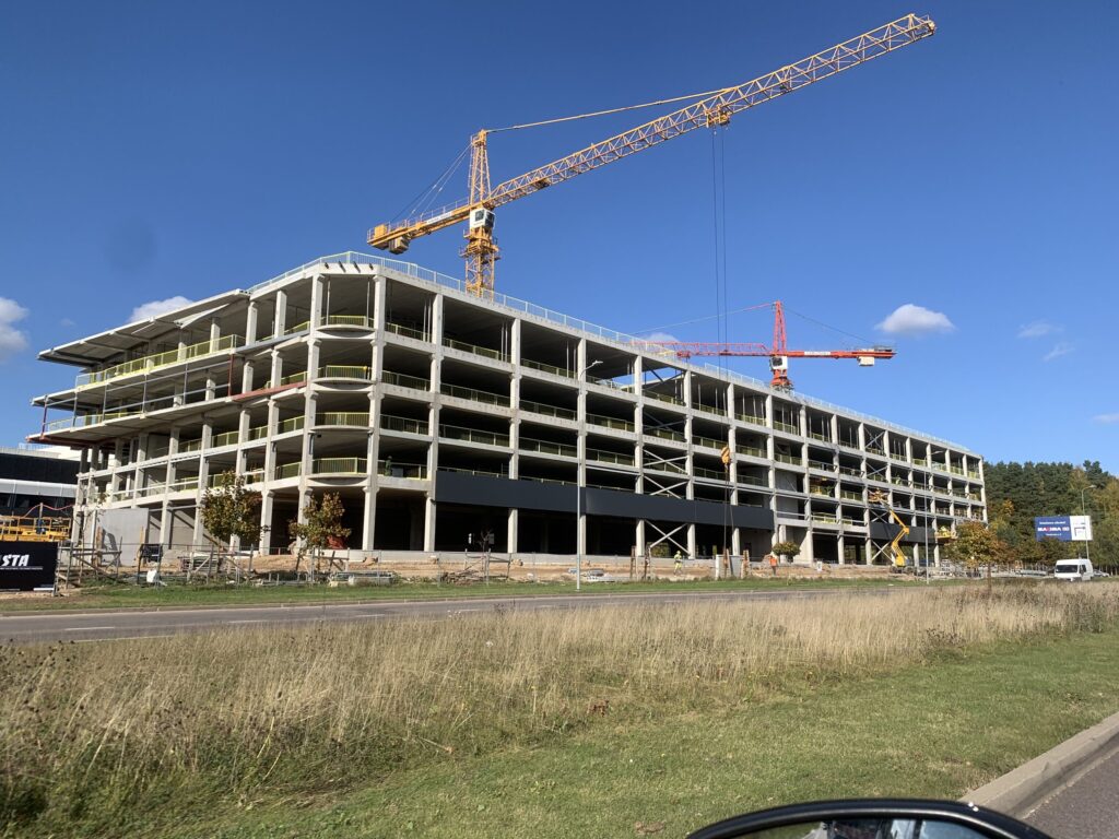 BOD inovacijų centras (Mokslininkų g. 6) - Research and development - construction photos