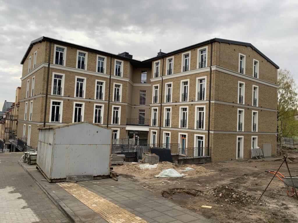 Mindaugo rezidencija (Mindaugo g. 12A) - Multi apartment - construction photos