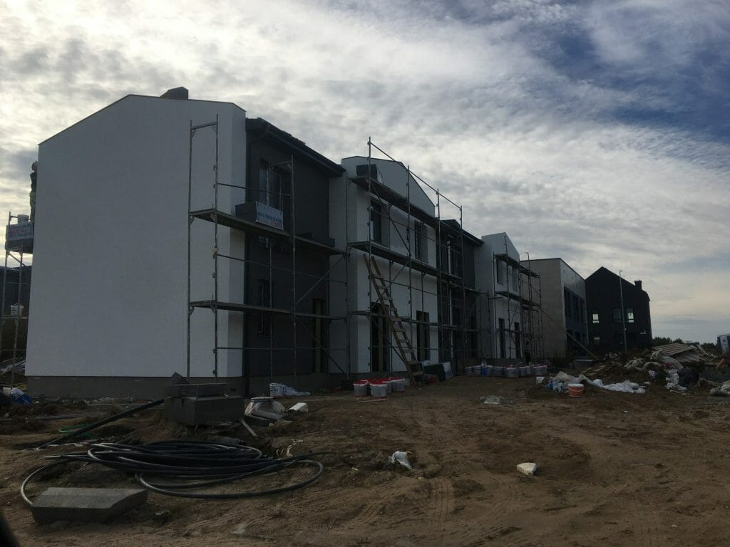 Kotedžai Kalnėnuose 2 etapas (Kroatų g.) - Row housing - construction photos