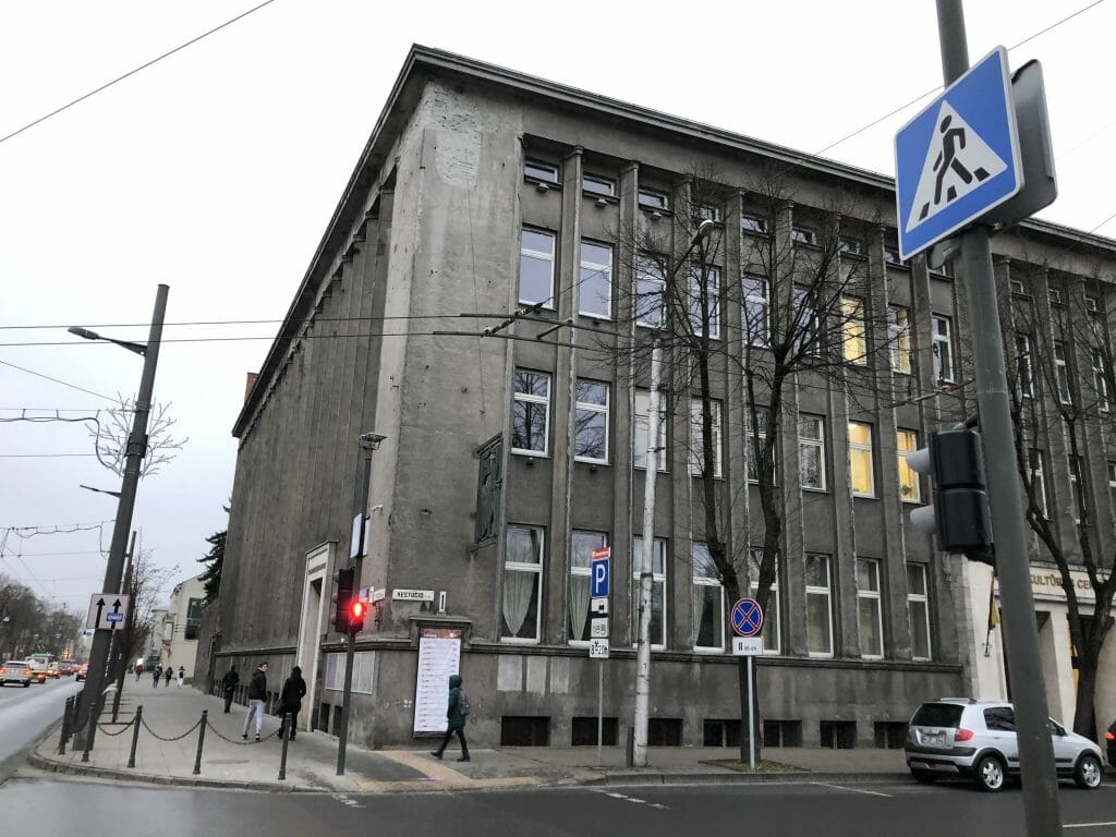 Kauno kultūros centras (Vytauto pr. 79) - Cultural center - construction photos