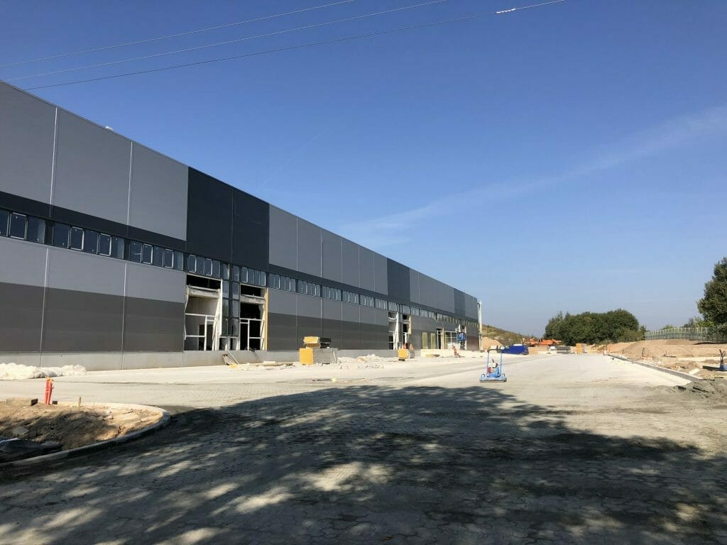 Liepkalnio industrinis parkas 4 etapas (Sodybų g. 30) - Sandėlys / Platinimo centras - statybų nuotraukos