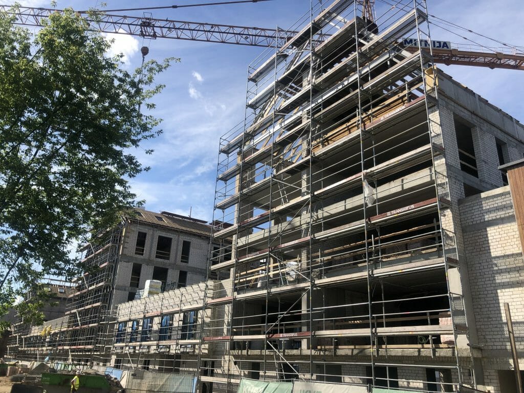 Paupio Darboteka (Paupio g. 50) - Büroohoone - ehituse fotod