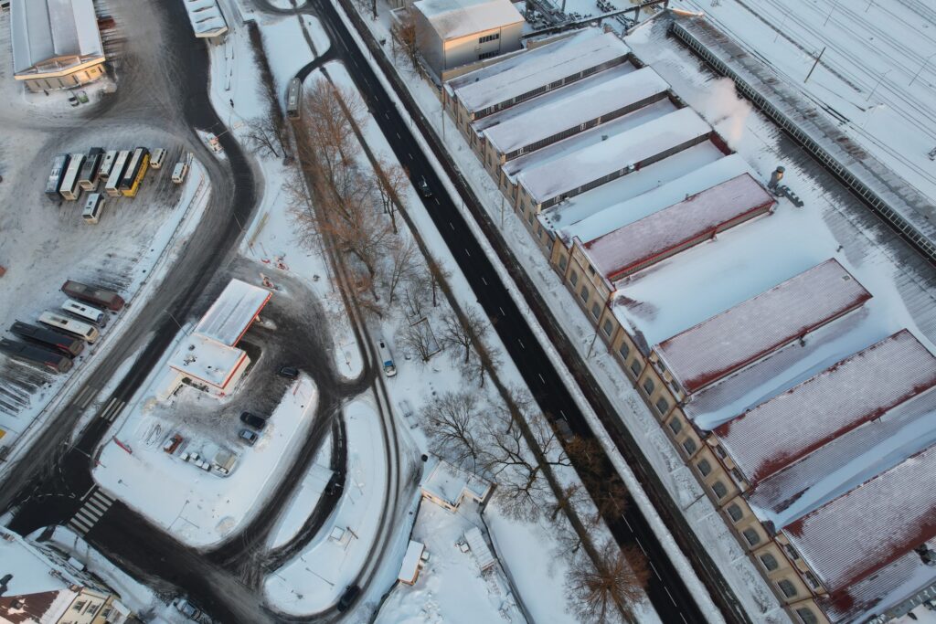 Geležinkelio g. dviračių takas (Geležinkelio g.) - Bike path, Street - construction photos