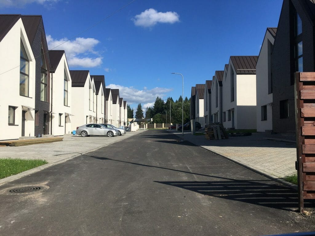 Pavilnio aura (Alfonso Lipniūno g. 9, 11, 15, 17, 19, 21, 23, 25, 27, 29, 31, 33, 35, 37) - Row housing - construction photos