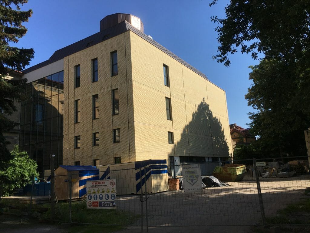 Vrublevskių bibliotekos rekonstrukcija (Žygimantų g. 1) - Library - construction photos