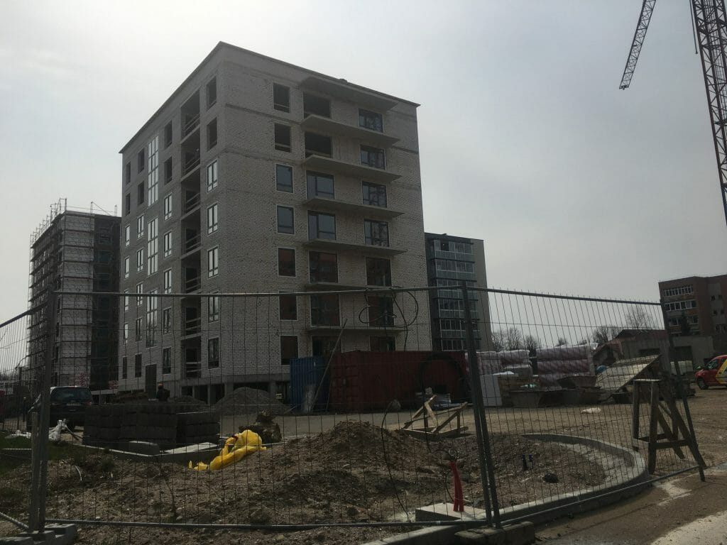 Baltijos terasos (Baltijos pr. 111) - Korterelamu - ehituse fotod