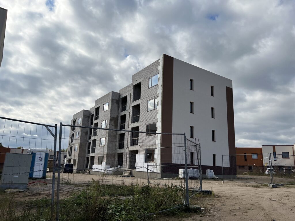 Horizontai (rytų, pietų, šiaurės) (Simono Grunau g. 34, 36, 38) - Multi apartment - construction photos