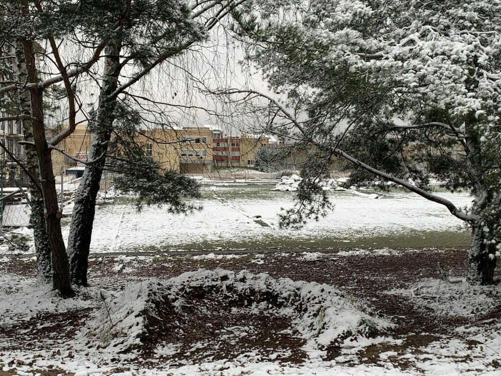 Sporto aikštynai Ozo g. (Ozo g. 39B) - Spordiväljak - ehituse fotod