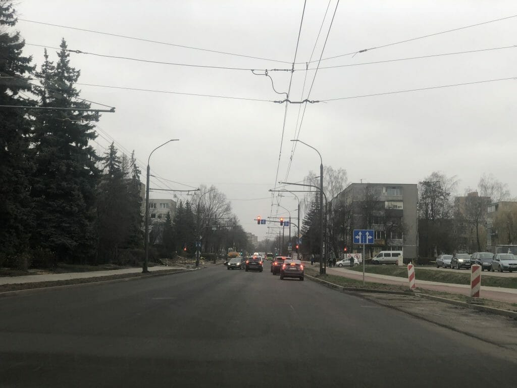 Kovo 11-osios g. rekonstrukcija (Kovo 11-osios g.) - Bike path, Street - construction photos