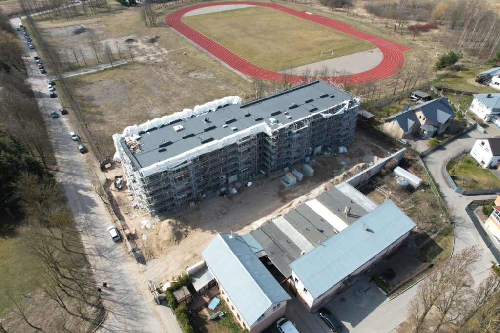 Gintaro apartamentai (V. Krėvės pr. 112A) - Multi apartment - construction photos