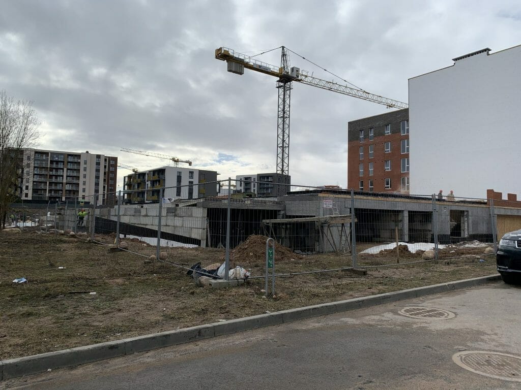 Arkada 2 etapas Sviliškių g. 16D (Sviliškių g. 16) - Multi apartment - construction photos