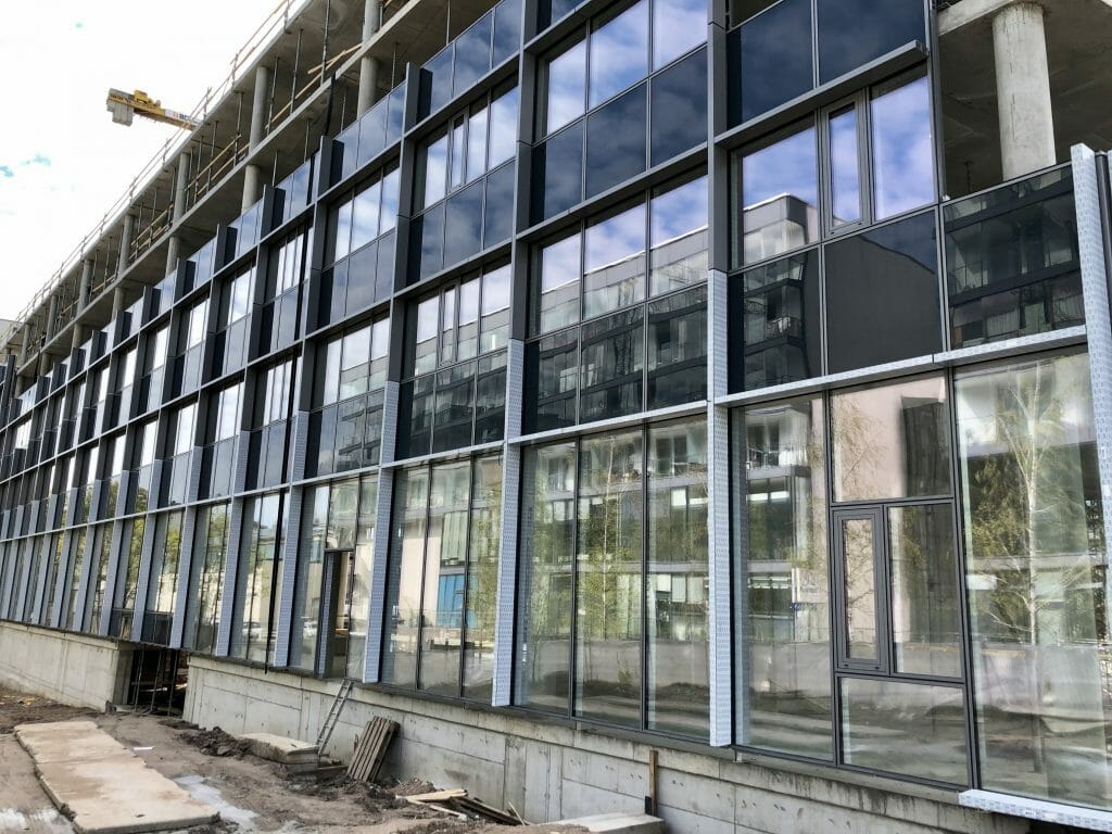 Business Stadium North East (Rinktinės g. 3) - Verslo centras - statybų nuotraukos