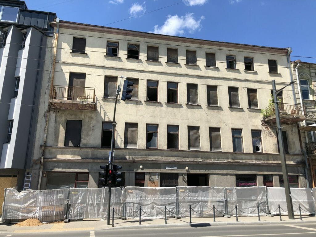 LA AVENUE (E. Ožeškienės g. 3) - Multi apartment - construction photos