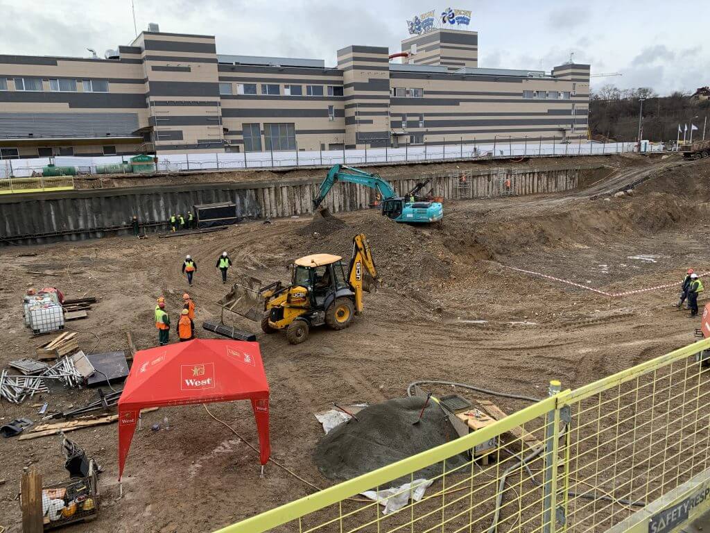 Nova (Vito Gerulaičio g. 18) - Office center - construction photos