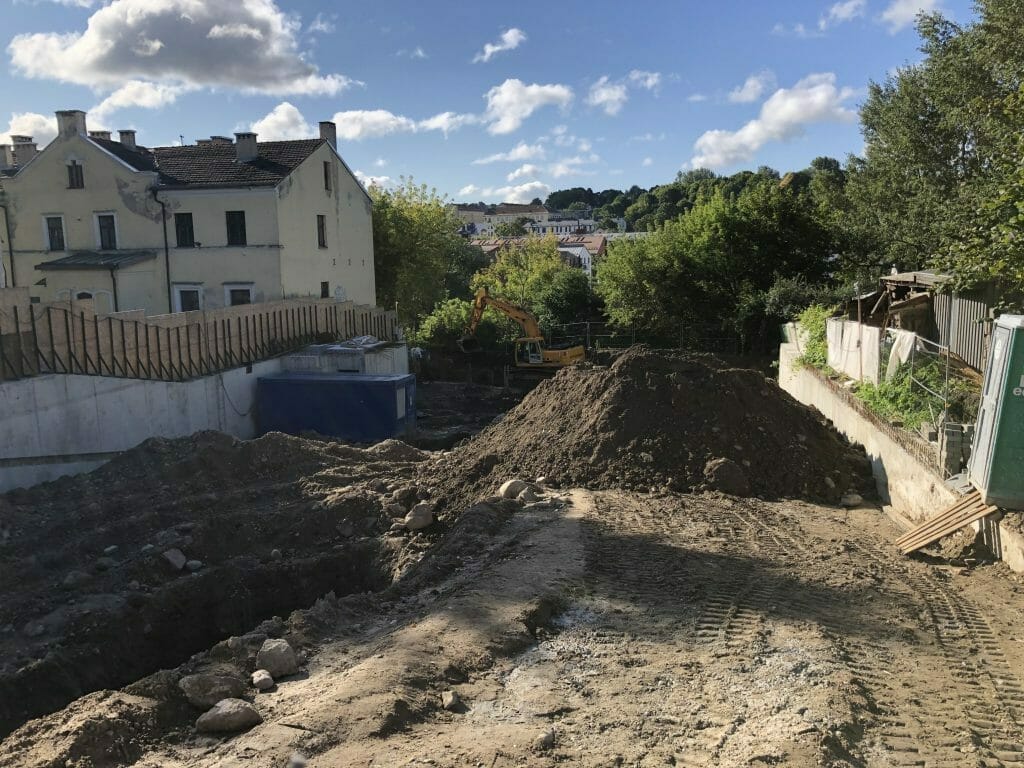 Užupio ložės (Polocko g. 7A) - Multi apartment - construction photos