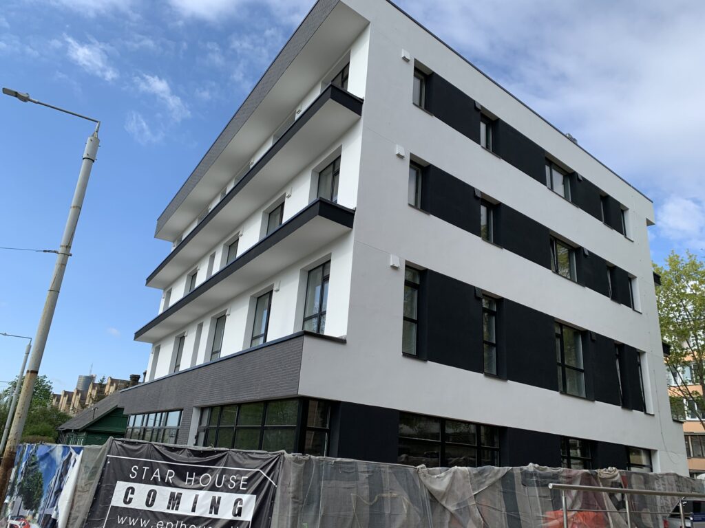 Star House (Kalvarijų g. 126A) - Multi apartment - construction photos