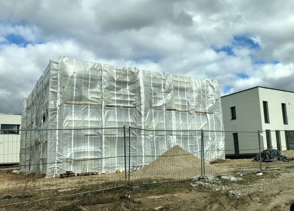 Kalnėnų slėnis 1-3 etapai (Lyvių g.) - Row housing - construction photos