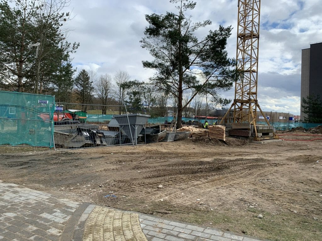 Aitvarų namai 2 etapas (Lazdynėlių g. 16A, 16B, 16C) - Multi apartment - construction photos