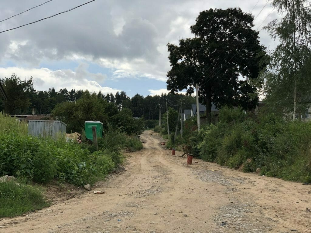 Upelio g. (Upelio g.) - Street - construction photos