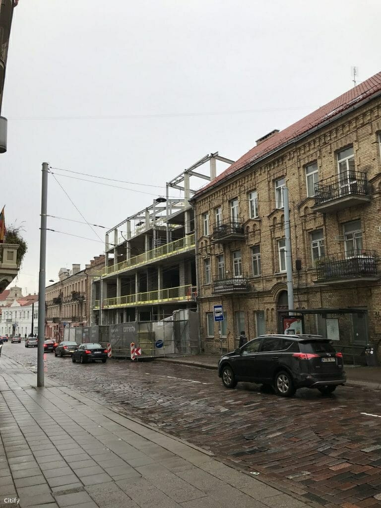 Gallery 4A (J. Basanavičiaus g. 4A) - Multi apartment - construction photos