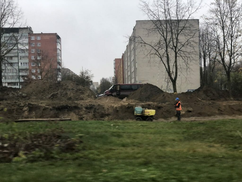 Baltijos pr. žiedinė sankryža (Baltijos pr., Šilutės pl.) - Road - construction photos