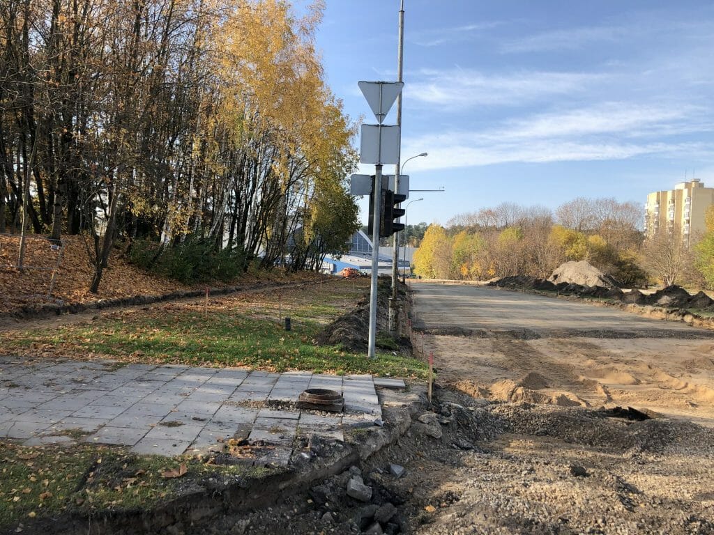 Ąžuolyno g. (Ąžuolyno g.) - Street - construction photos