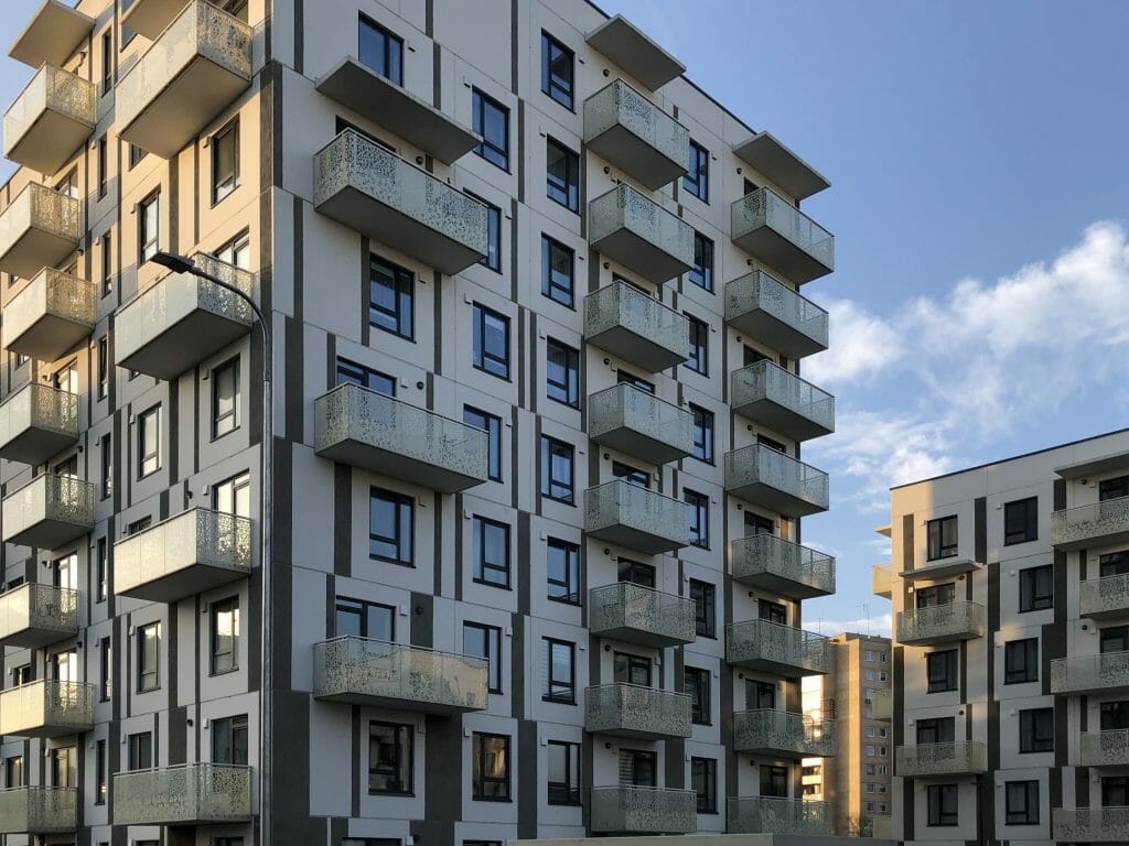 Namų pynės (Tuskulėnų g. 33) - Multi apartment - construction photos