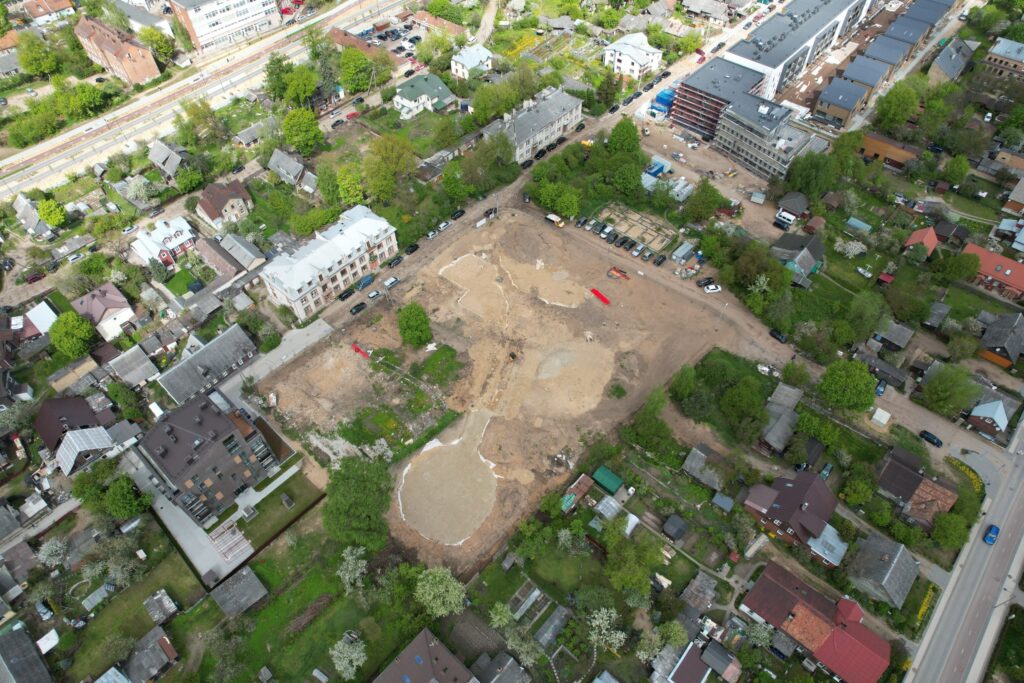 Šnipiškių aikštė (Giedraičių-Kintų g. skveras) (Kintų g.) - Square - construction photos