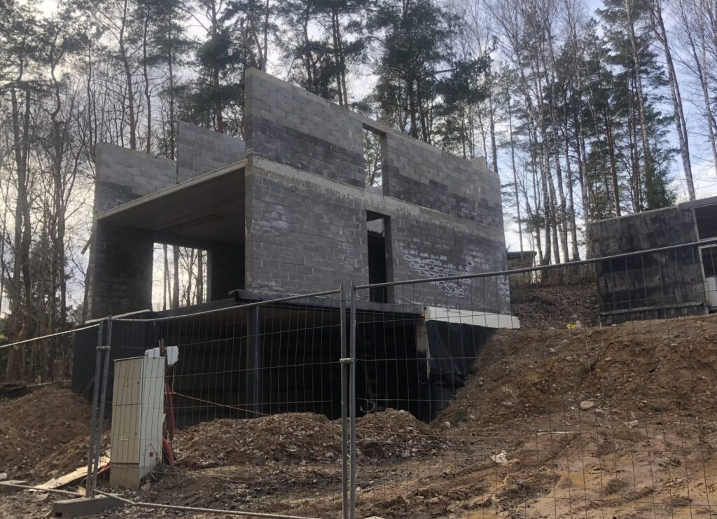 Pupojų g. 32, 34 (Pupojų g. 32, 34) - Private house community - construction photos