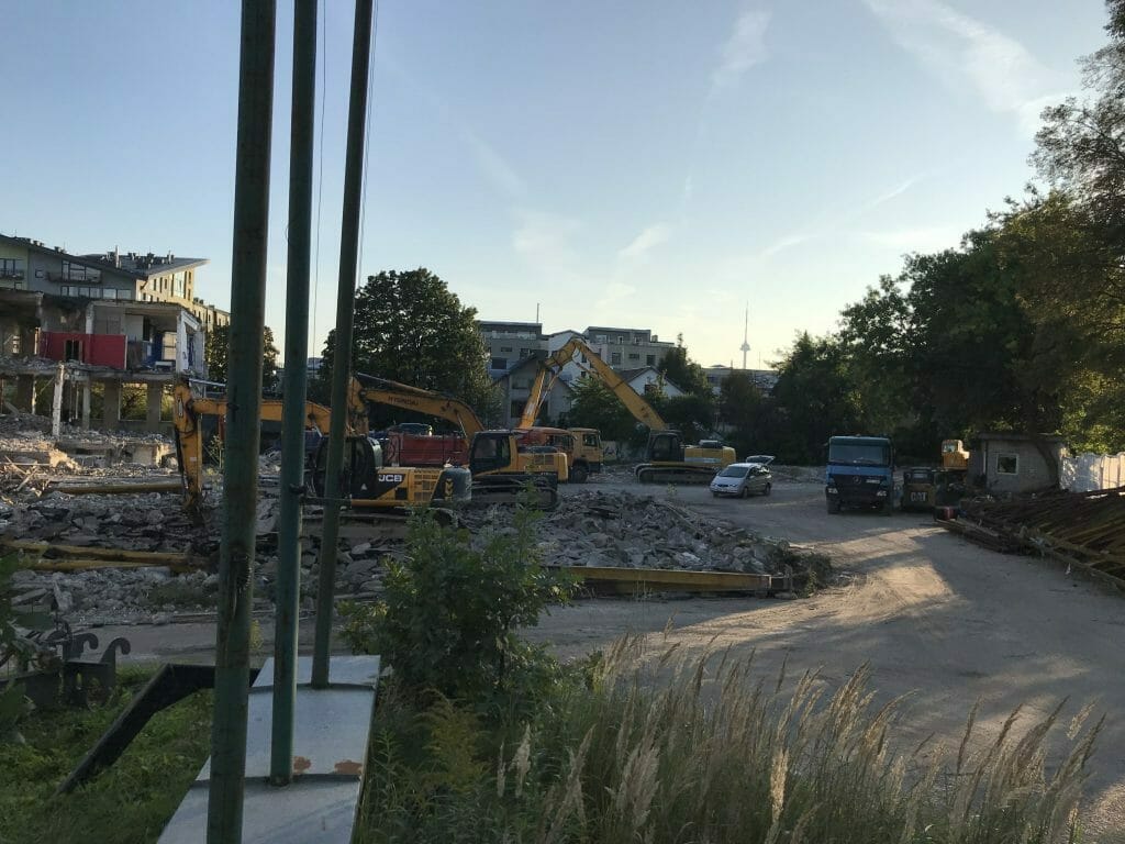 Žvėryno City (Paribio g. 12) - Multi apartment - construction photos