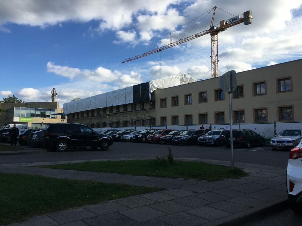 Antakalnio poliklinikos plėtra (Antakalnio g. 59) - Hospital - construction photos