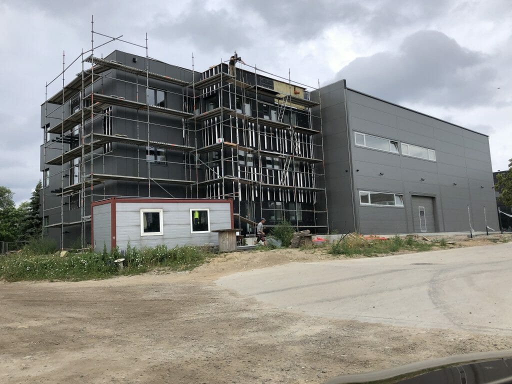 Šilutės pl. 105 (Šilutės pl. 105) - Office center, Warehouse / Distribution center - construction photos