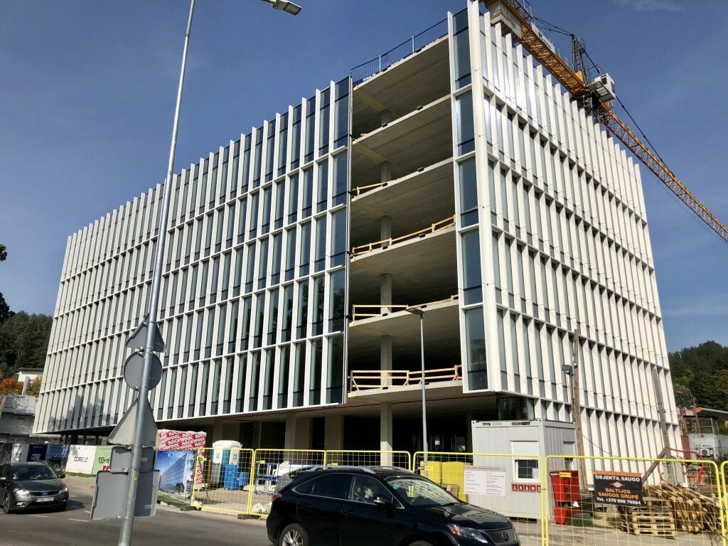 CORE (Ukmergės g. 126) - Office center - construction photos