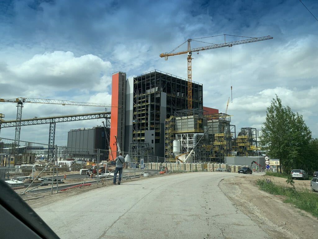 Vilniaus kogeneracinė jėgainė (Jočionių g. 13) - Energy plant - construction photos