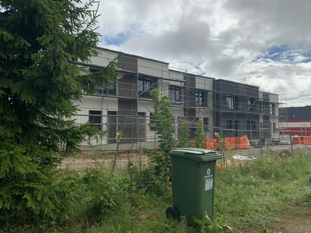 24 terasos (Tarandės g. 24C, 24D, 24E, 24F, 24G, 24H, 24J, 24K, 24L, 24M, 24N, 24P) - Row housing - construction photos