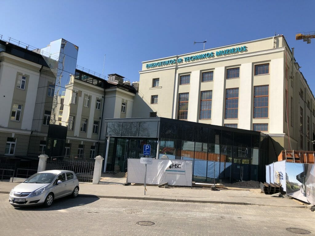 Energetikos ir technikos muziejaus rekonstrukcija (Rinktinės g. 2) - Muziejus - statybų nuotraukos