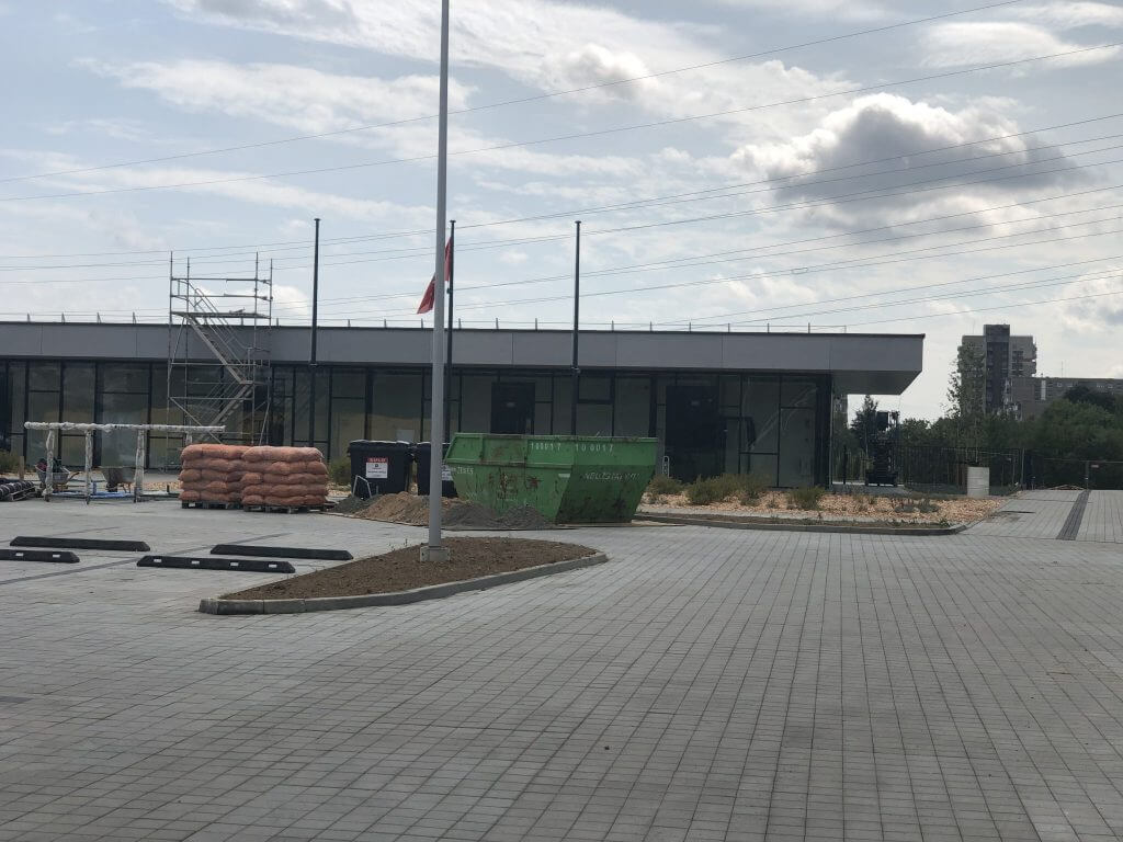 Katalikiškas darželis ir mokykla Pašilaičiuose (Medeinos g. 14) - Pamata vai vidējā izglītība - būvdarbu attēli