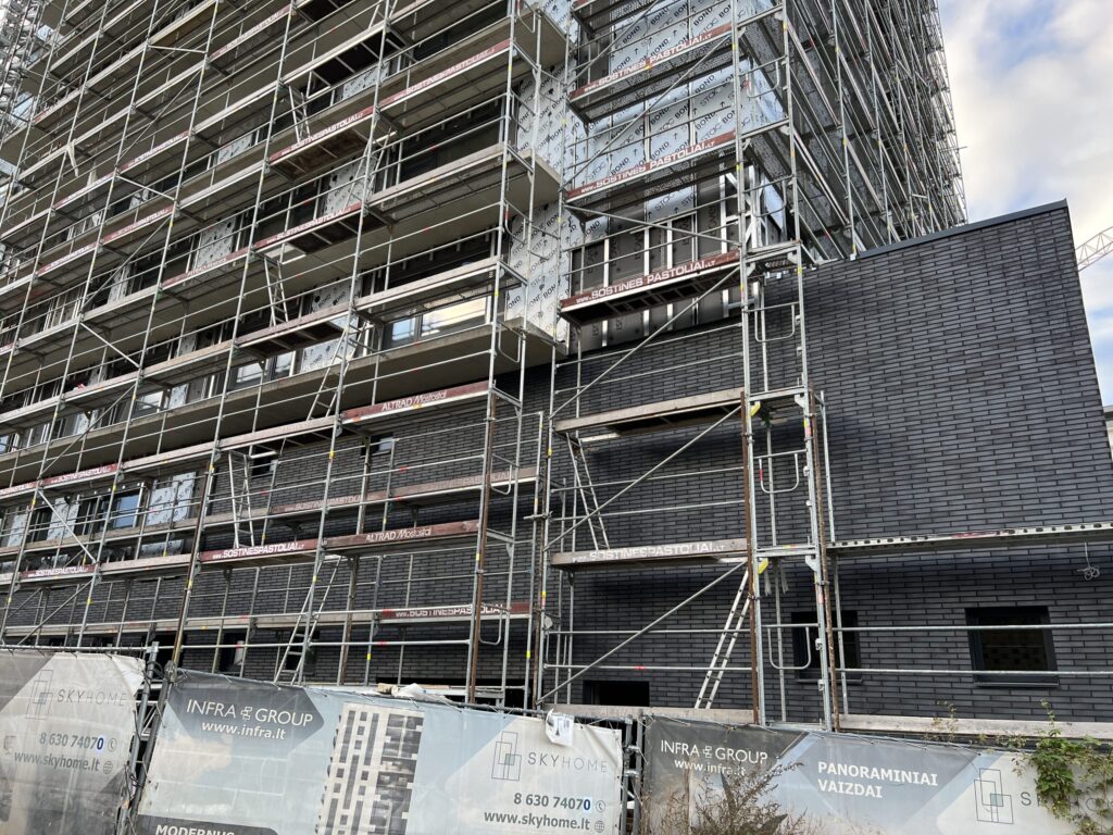 Sky Home (Juozo Rutkausko g. 19) - Multi apartment - construction photos
