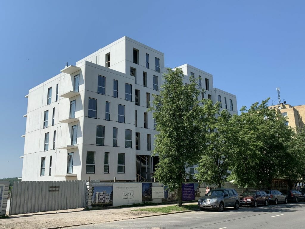 Kapsų 11 (Kapsų g. 11) - Multi apartment - construction photos