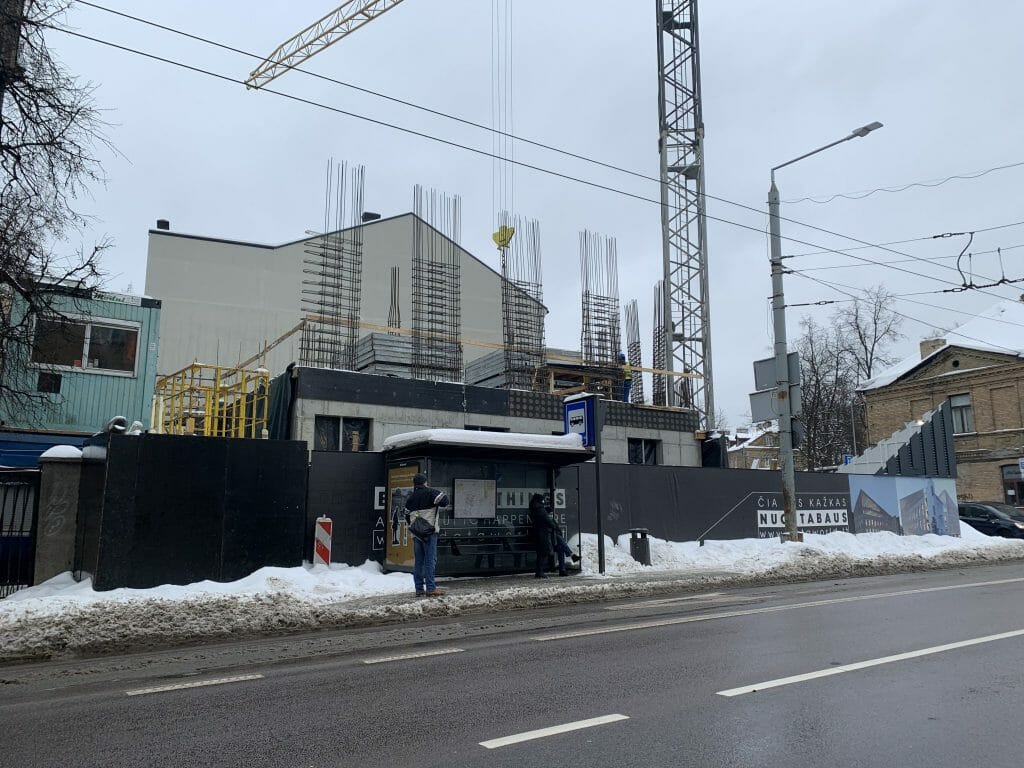 Office Boutique (Dainavos g. 7) - Office center - construction photos