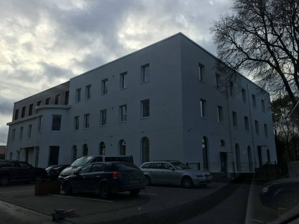 Europos pr. 96 (Europos pr. 96) - Office center - construction photos