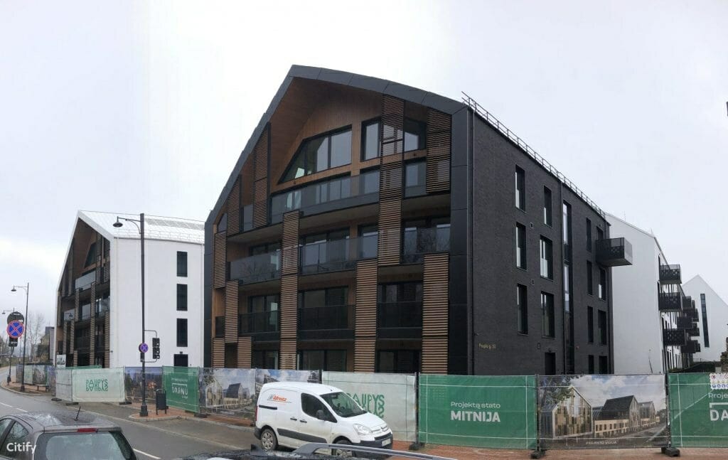 PAUPYS 7 etapas (Aukštaičių g. 19, Paupio g. 50) - Multi apartment - construction photos