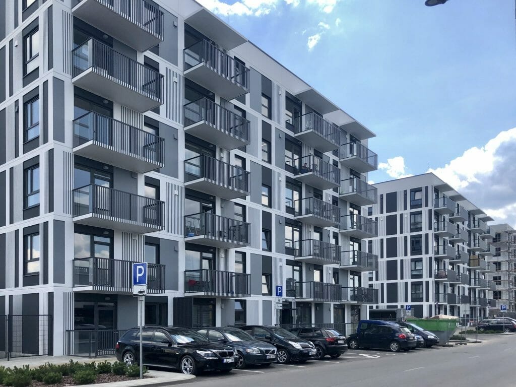 Karaliaučiaus kvartalas (Karaliaučiaus g. 7B) - Multi apartment - construction photos