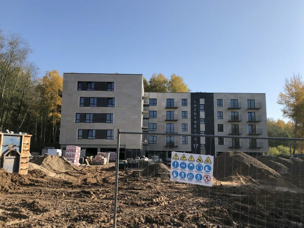 Lazdynėlių 17 (Lazdynėlių g. 17) - Multi apartment - construction photos