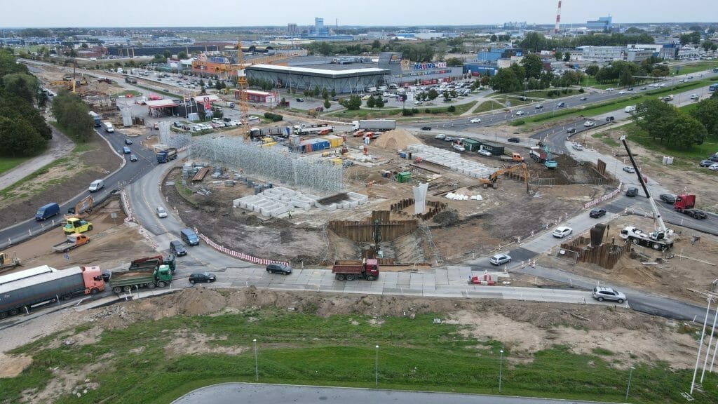 Baltijos pr. žiedinė sankryža (Baltijos pr., Šilutės pl.) - Road - construction photos