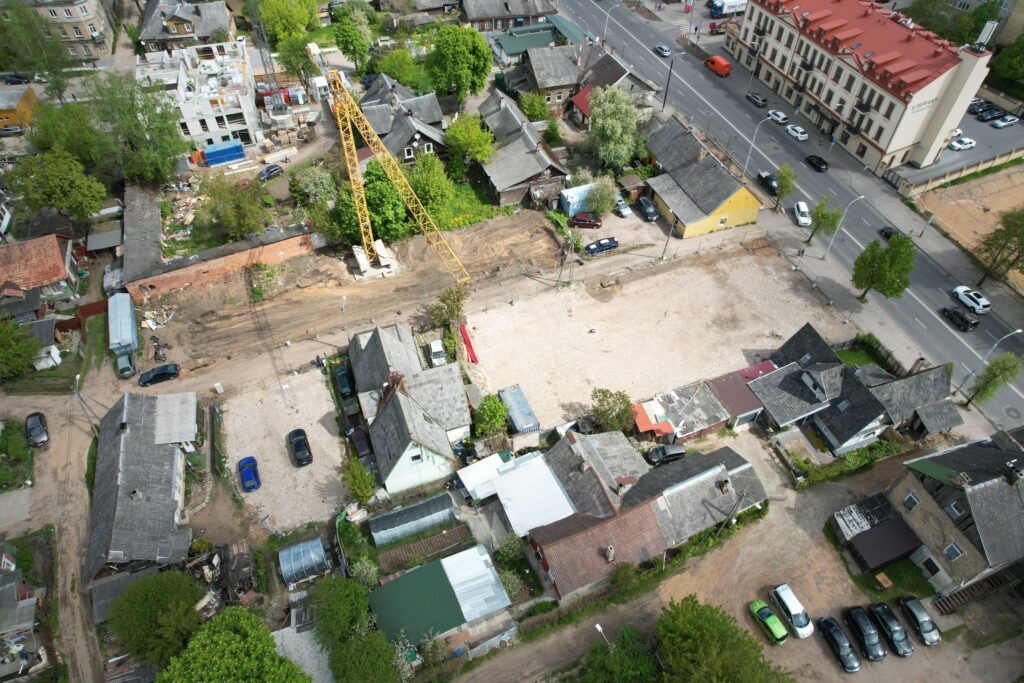 K50E (Kalvarijų g. 50E) - Multi apartment - construction photos