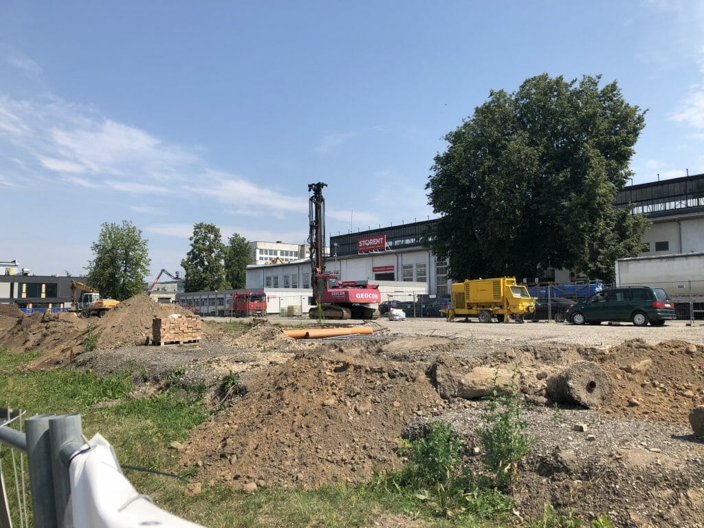 Savanorių pr. 180 (Savanorių pr. 180) - Non-food store - construction photos
