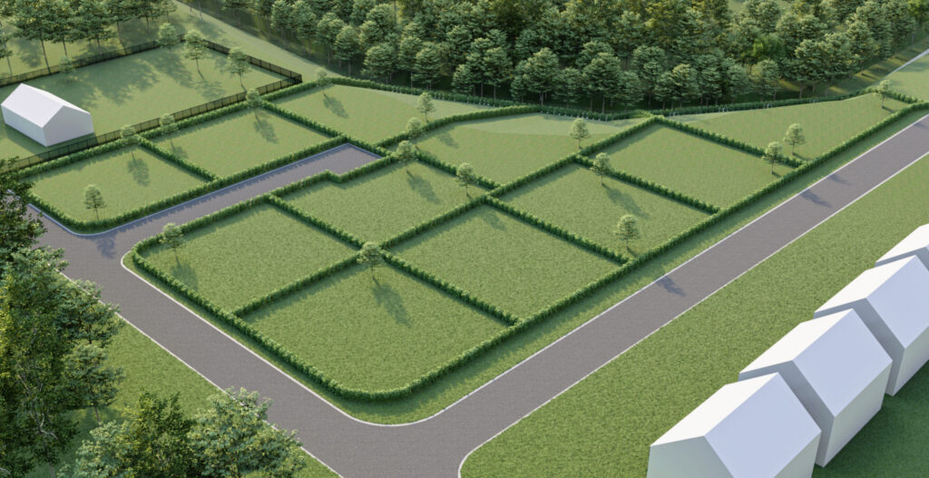 Stirnų slėnis (Stirnų g., Noreikiškių k.) - Land plots - visualization